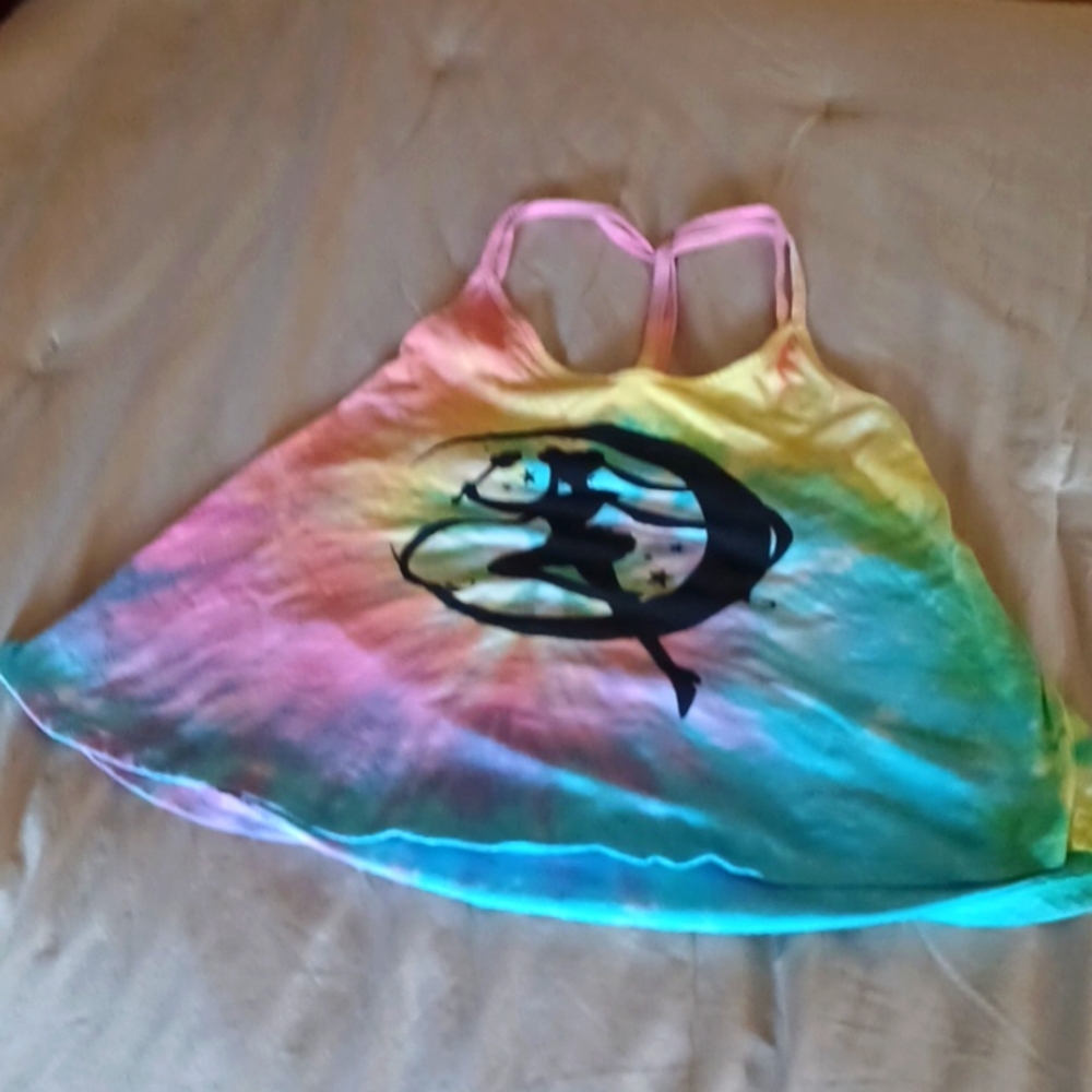 Sailor Moon tiedye tank top, size small